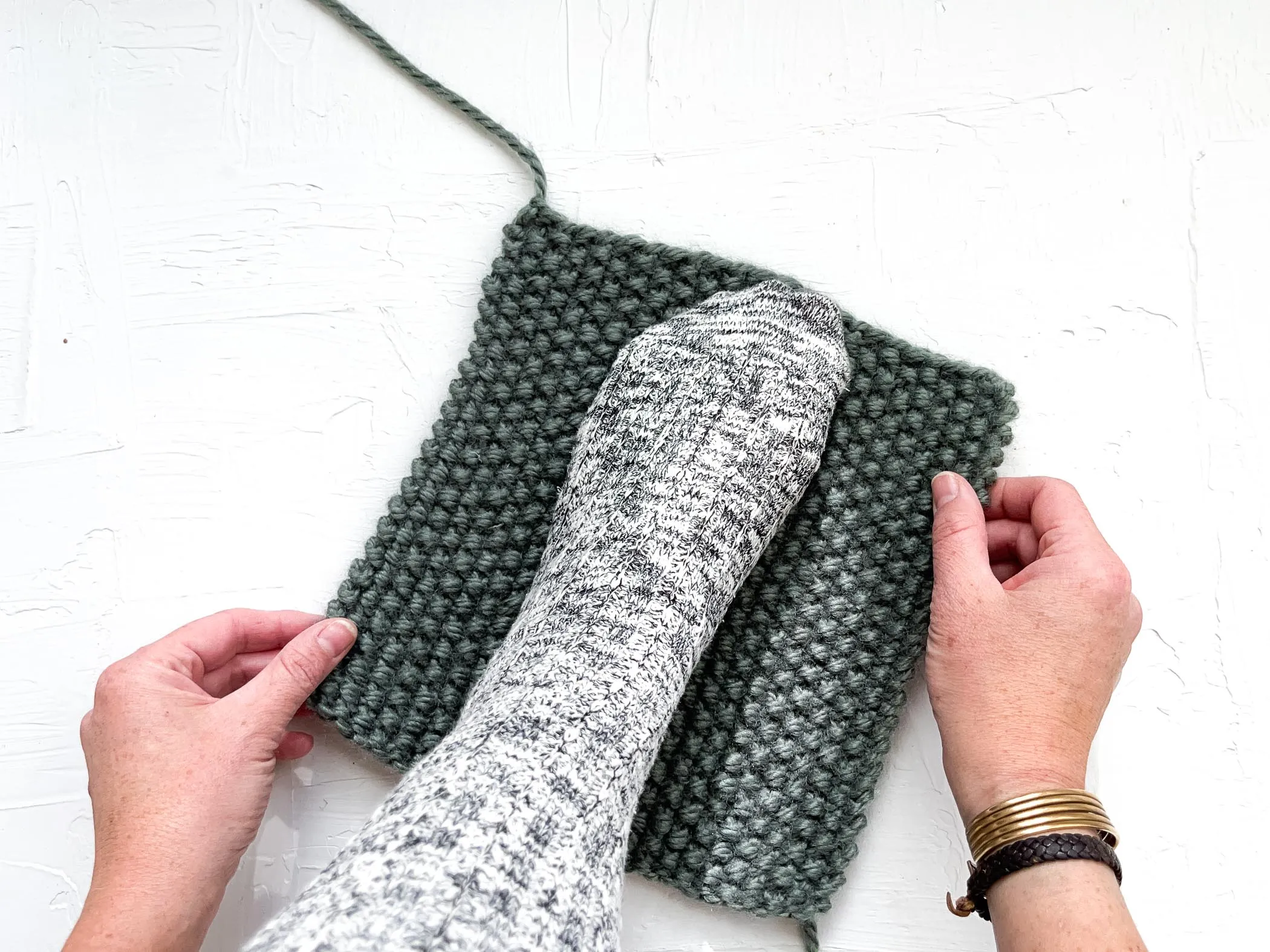 2 Hour Knit Slippers Knitting Pattern