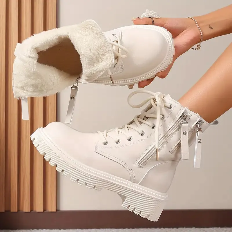 BRIERWOOD™ WOMEN'S FLEECE-LINED LACE-UP WINTER BOOTS