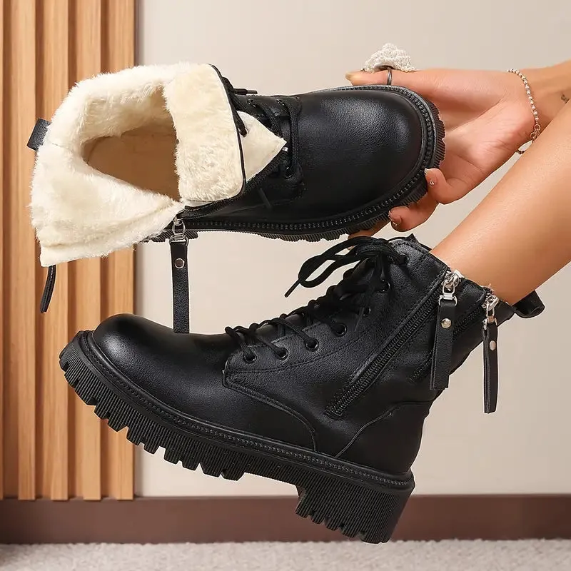 BRIERWOOD™ WOMEN'S FLEECE-LINED LACE-UP WINTER BOOTS
