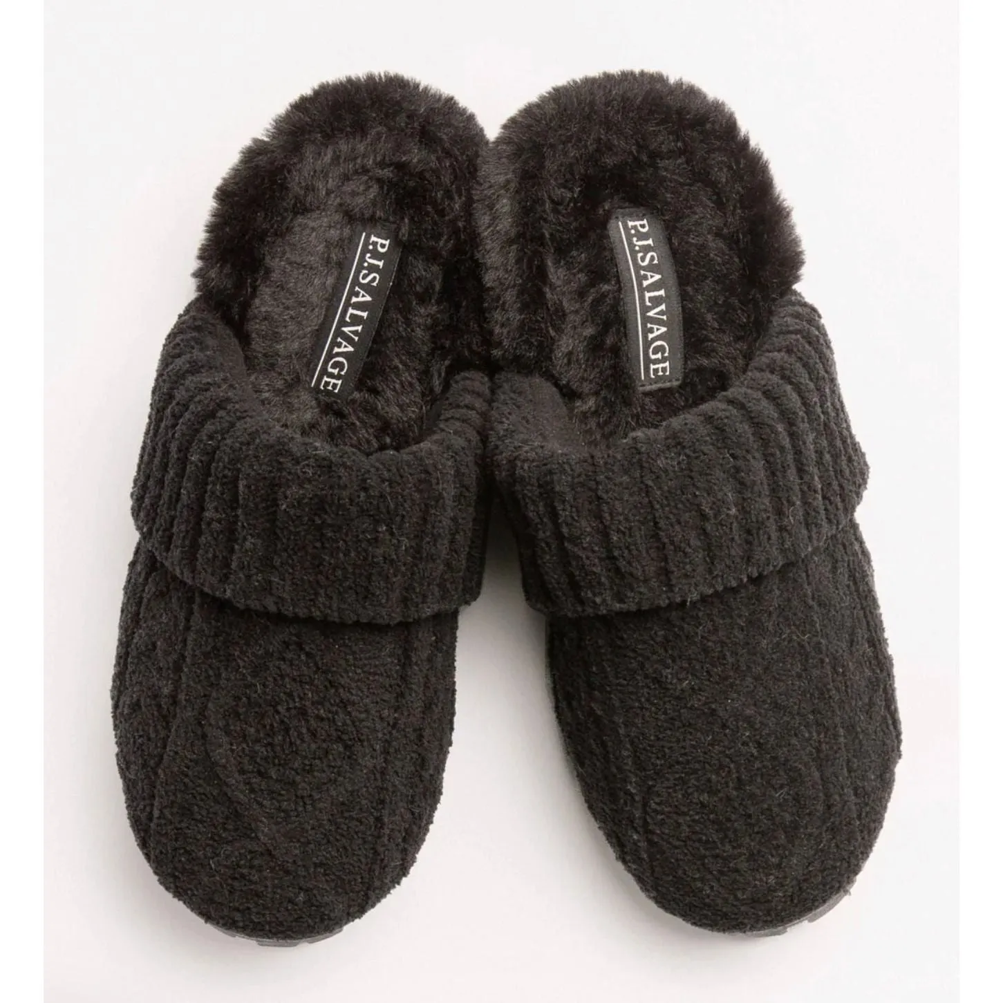 Cable Knit Slides
