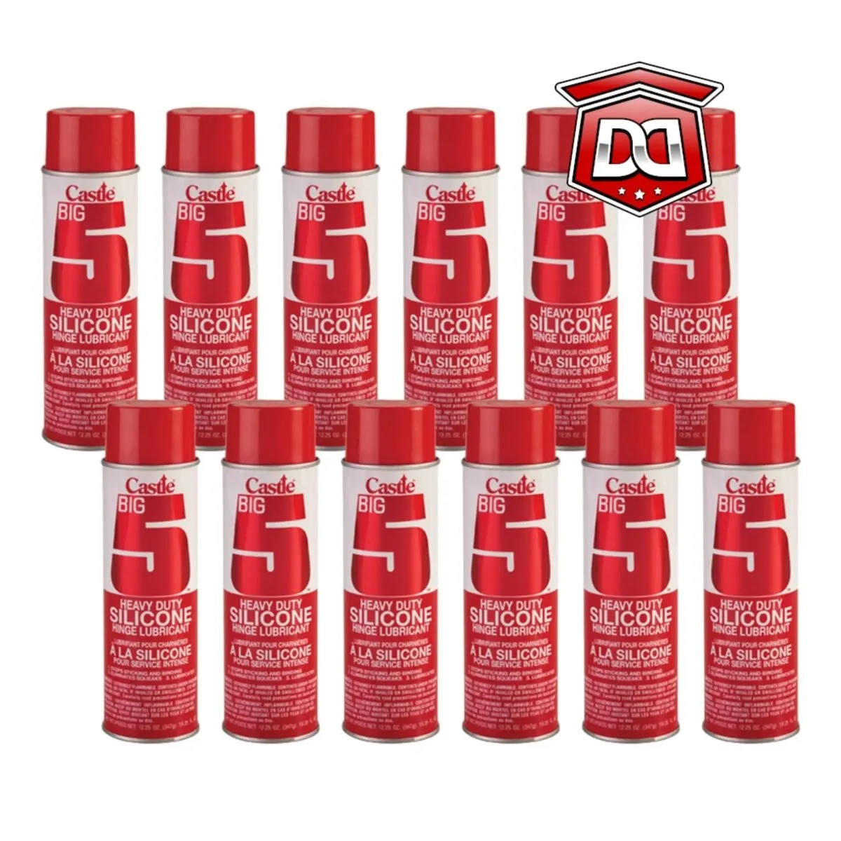 Castle Big 5 Silicone Lubricant