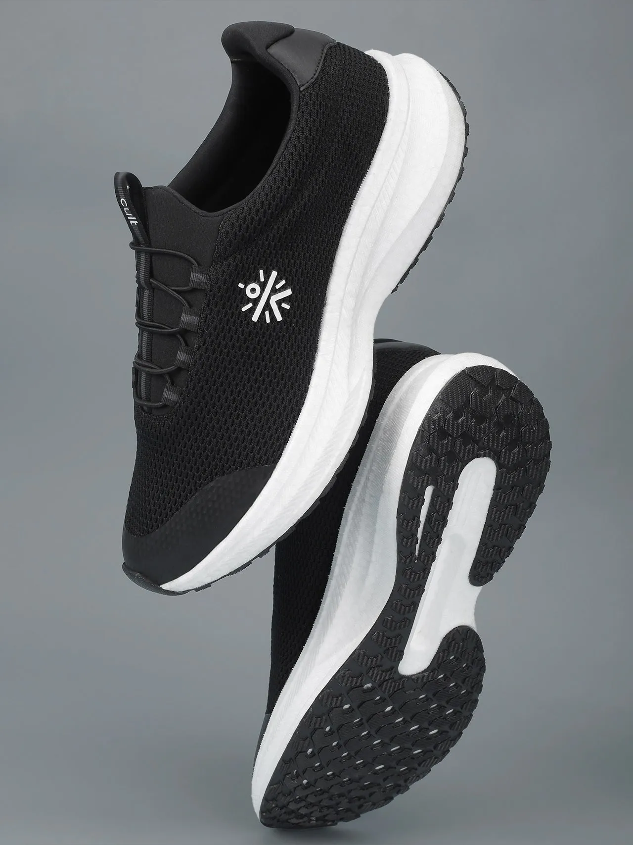 Cult Men's GlideWalk Slip-On Walking Shoes - Black