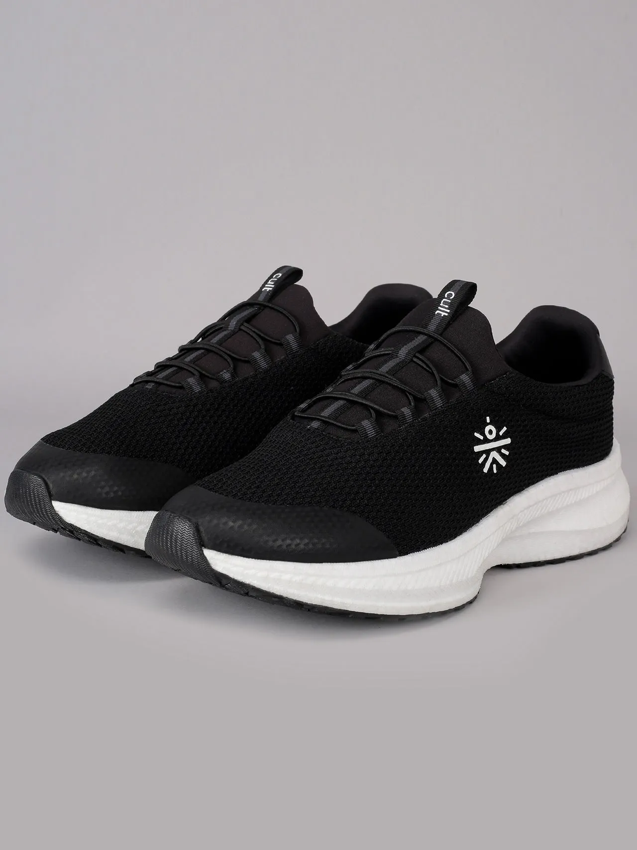 Cult Men's GlideWalk Slip-On Walking Shoes - Black
