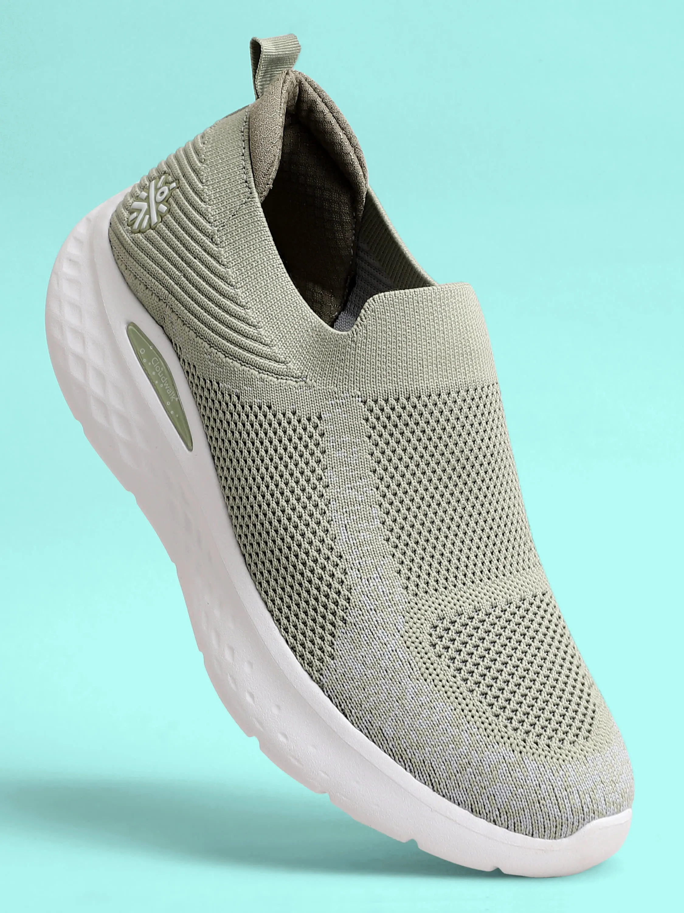 EZ  Bloom Women's Walking Shoes - Lemon Grass/Olive
