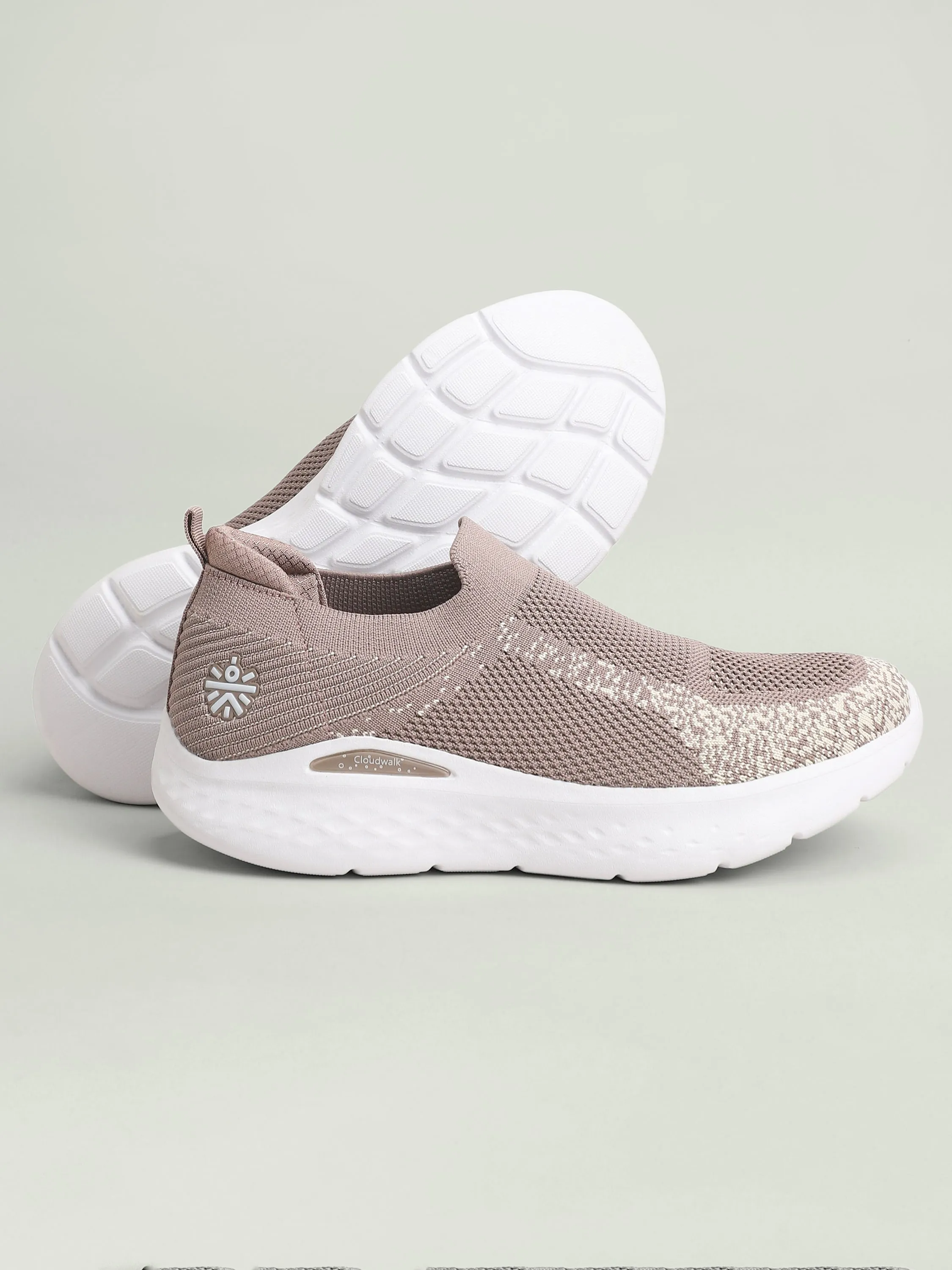 EZ  Bloom Women's Walking Shoes - Pinkish Grey