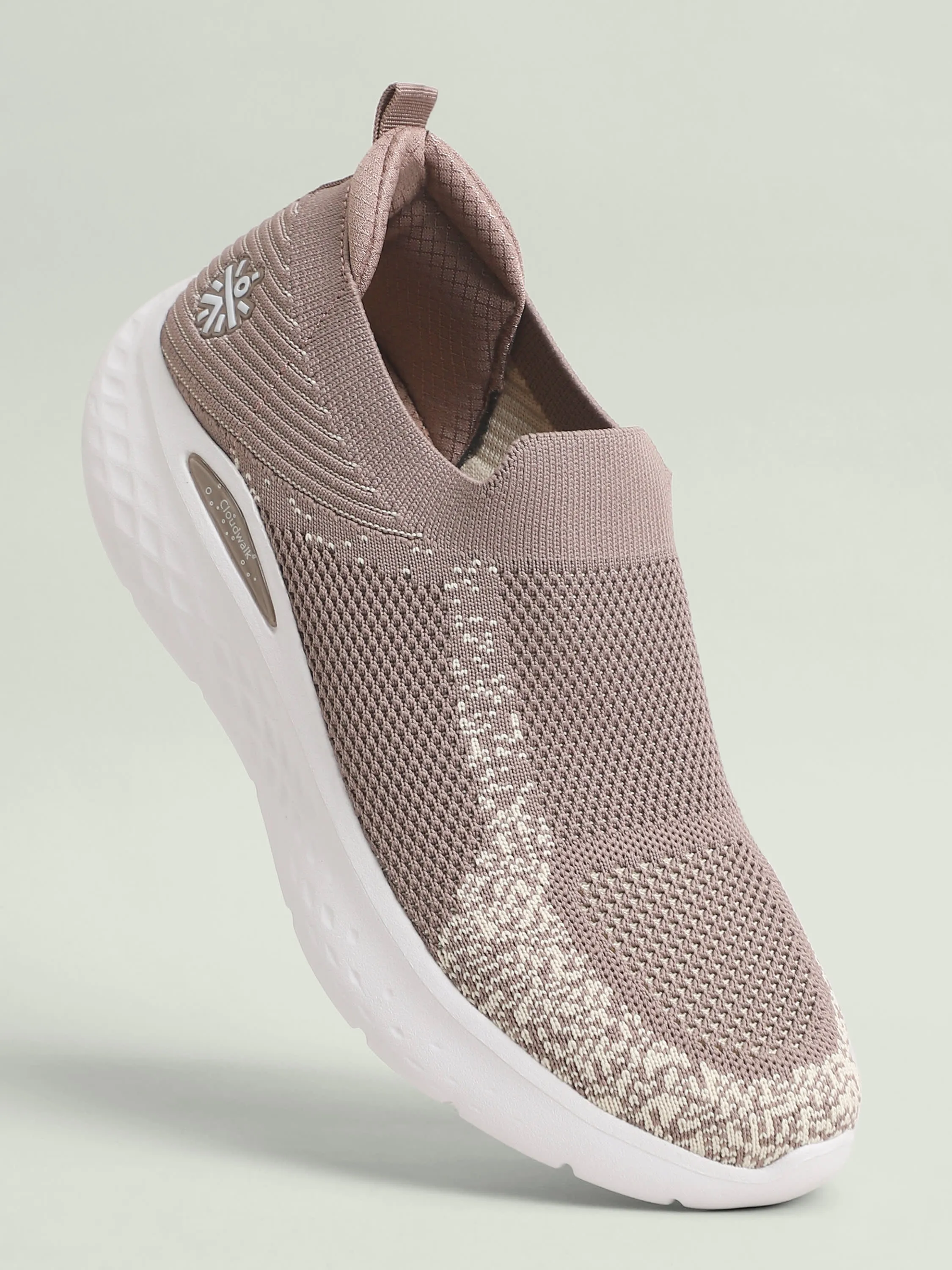 EZ  Bloom Women's Walking Shoes - Pinkish Grey
