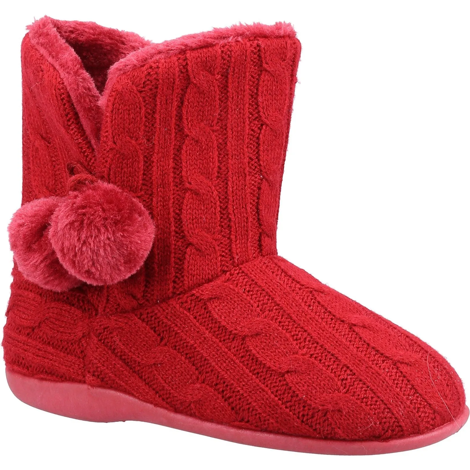 Fleet & Foster Apple Knitted Bootie Slipper
