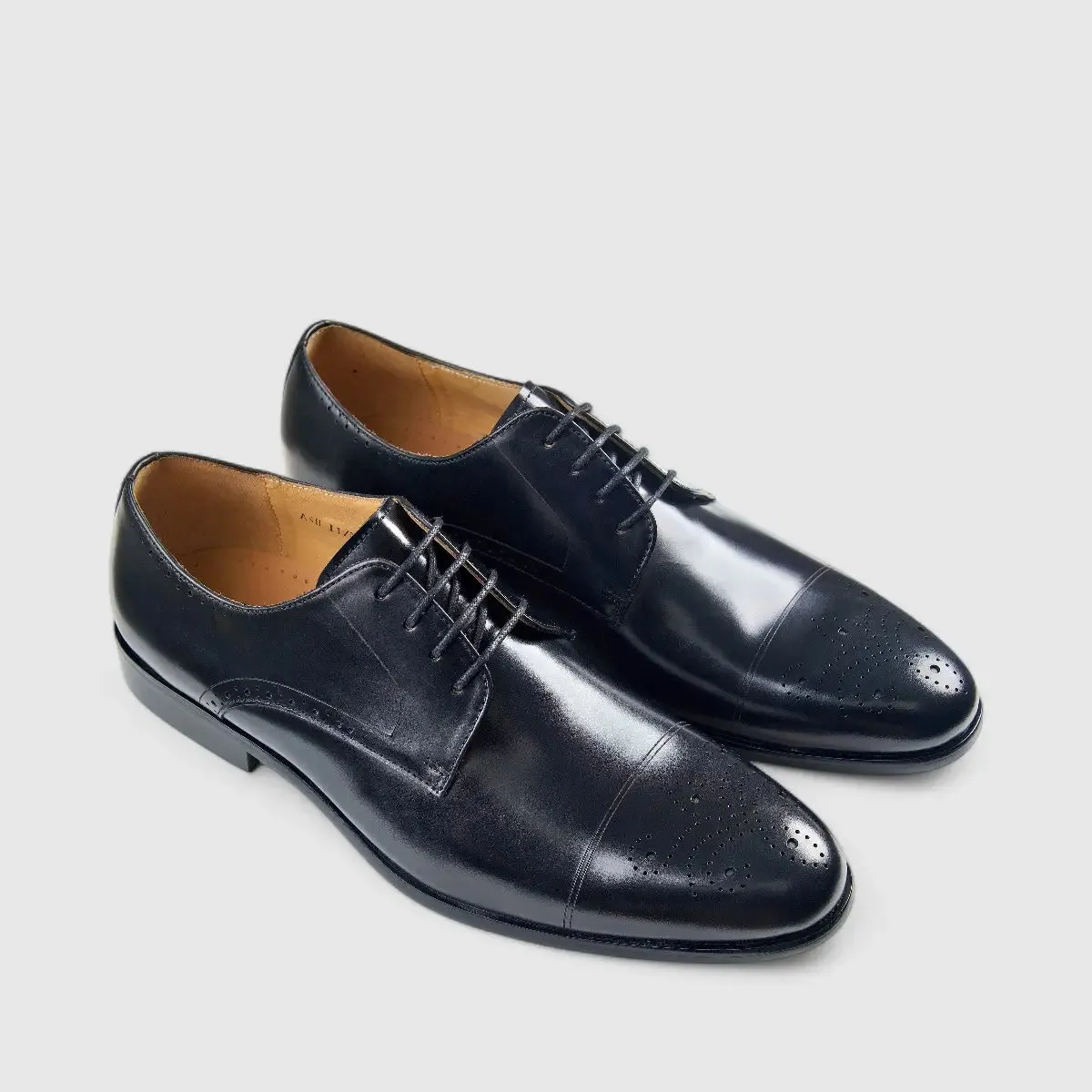 Florsheim Centurion Lace Up Semi Black Ash 2