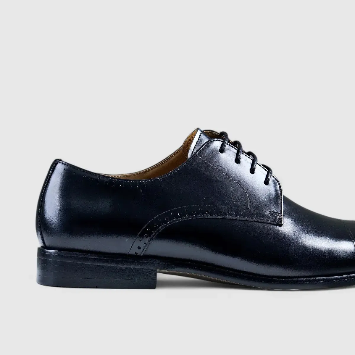 Florsheim Centurion Lace Up Semi Black Ash 2