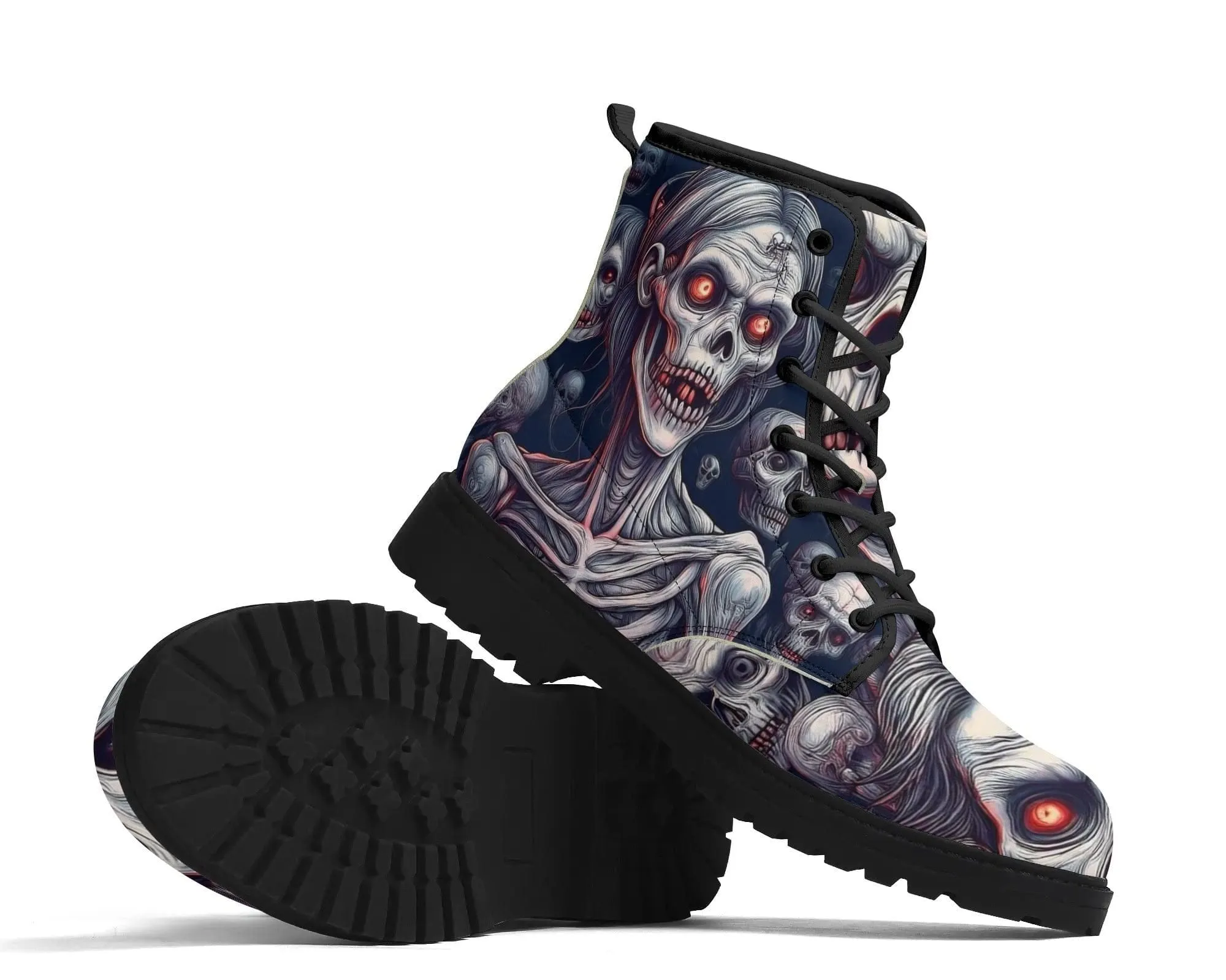 Ghoul's Gaze Leather Boots