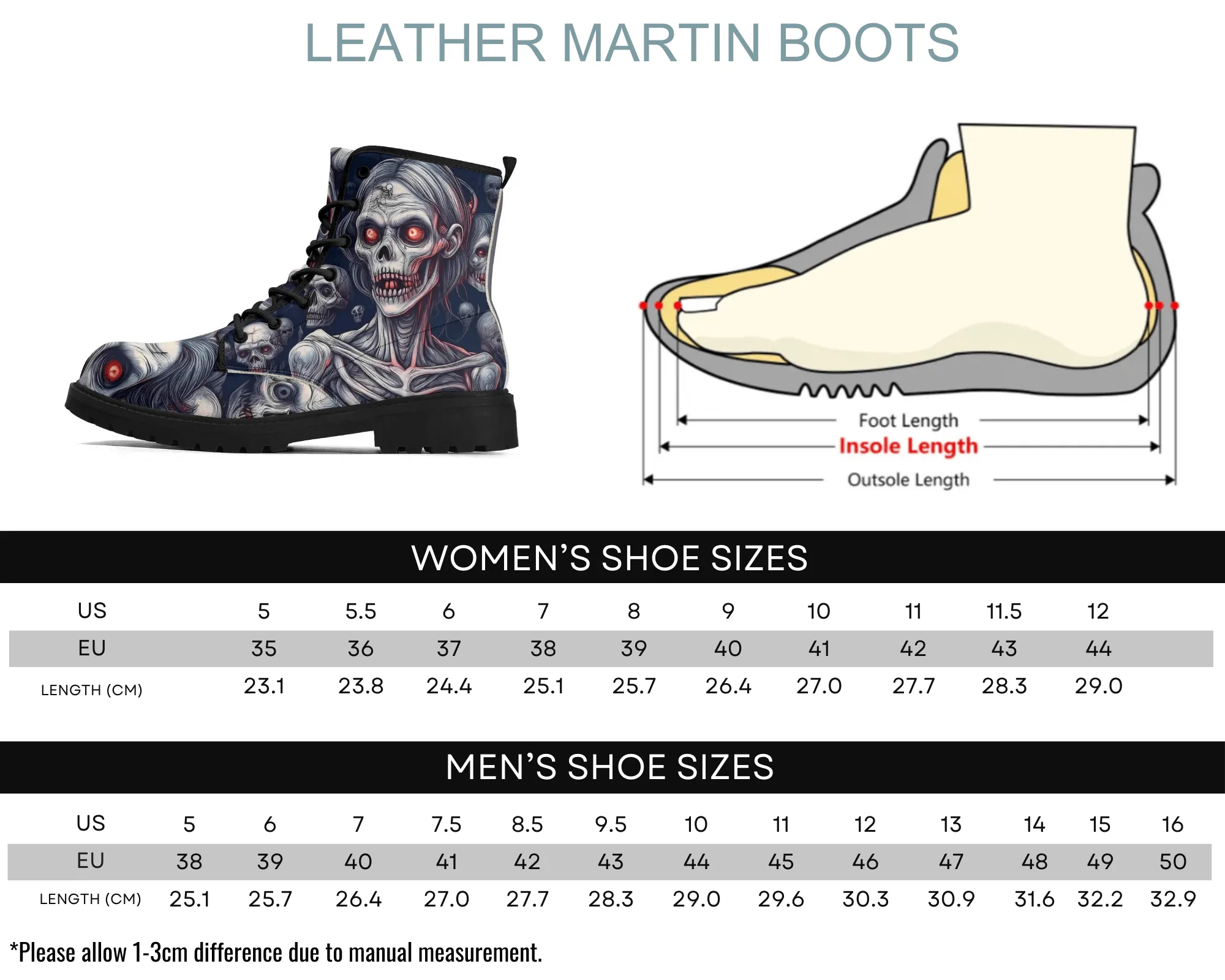 Ghoul's Gaze Leather Boots