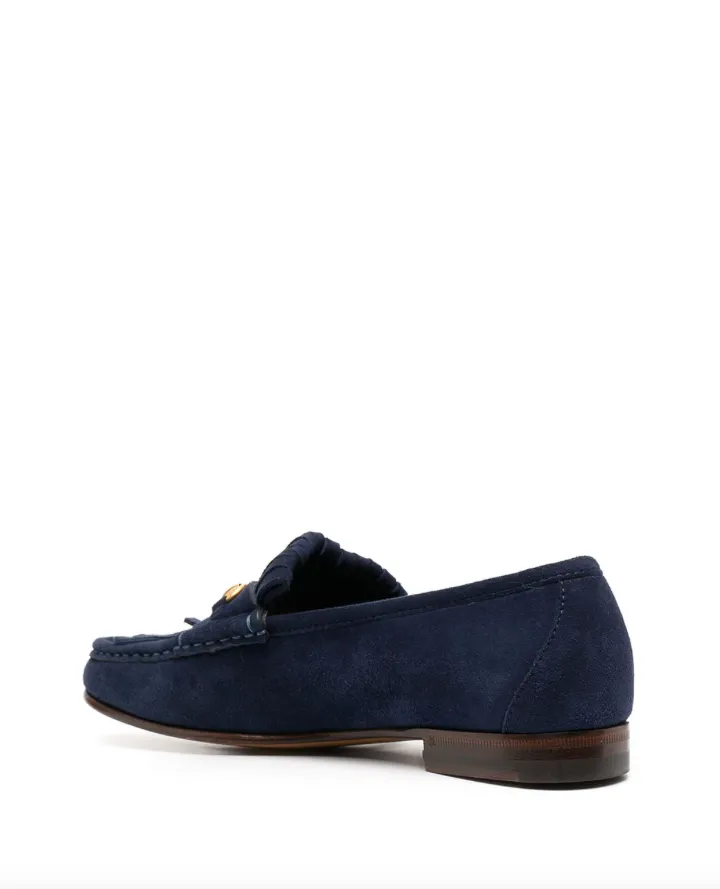 Gucci Horsebit fringe-detail loafers