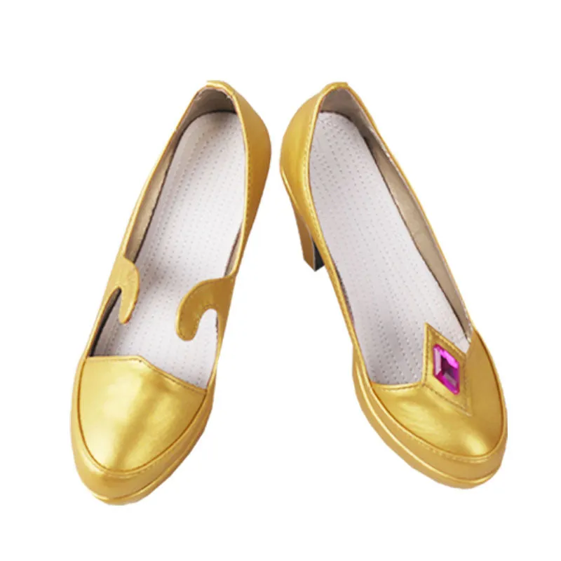 Gvavaya Game Cosplay Genshin Impact Mona Cosplay Shoes Genshin Cosplay