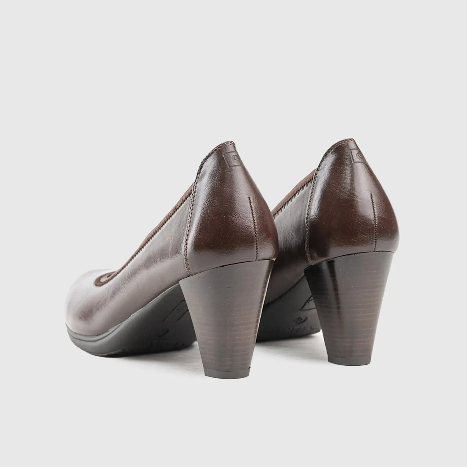 Ladies Court Shoe 00470 Marion Brown