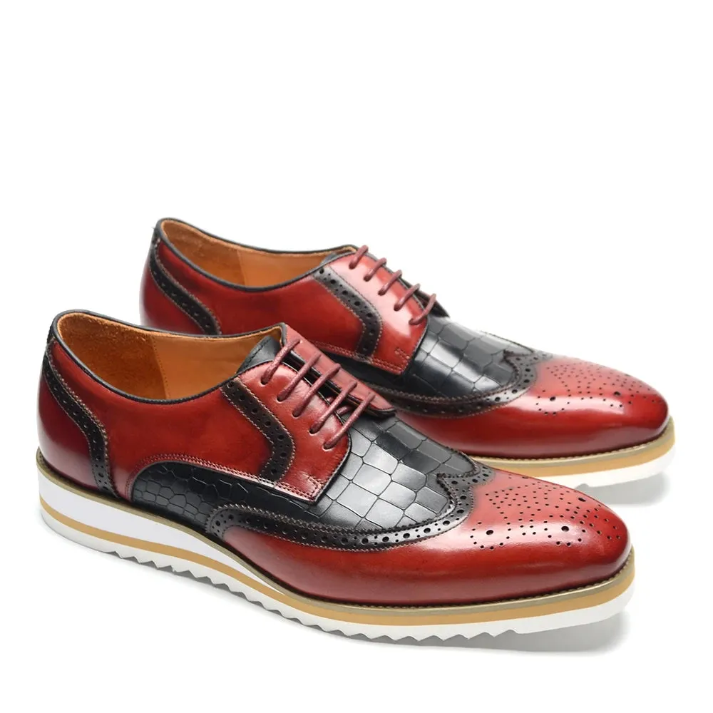 Modern Wingtip Derby Shoes