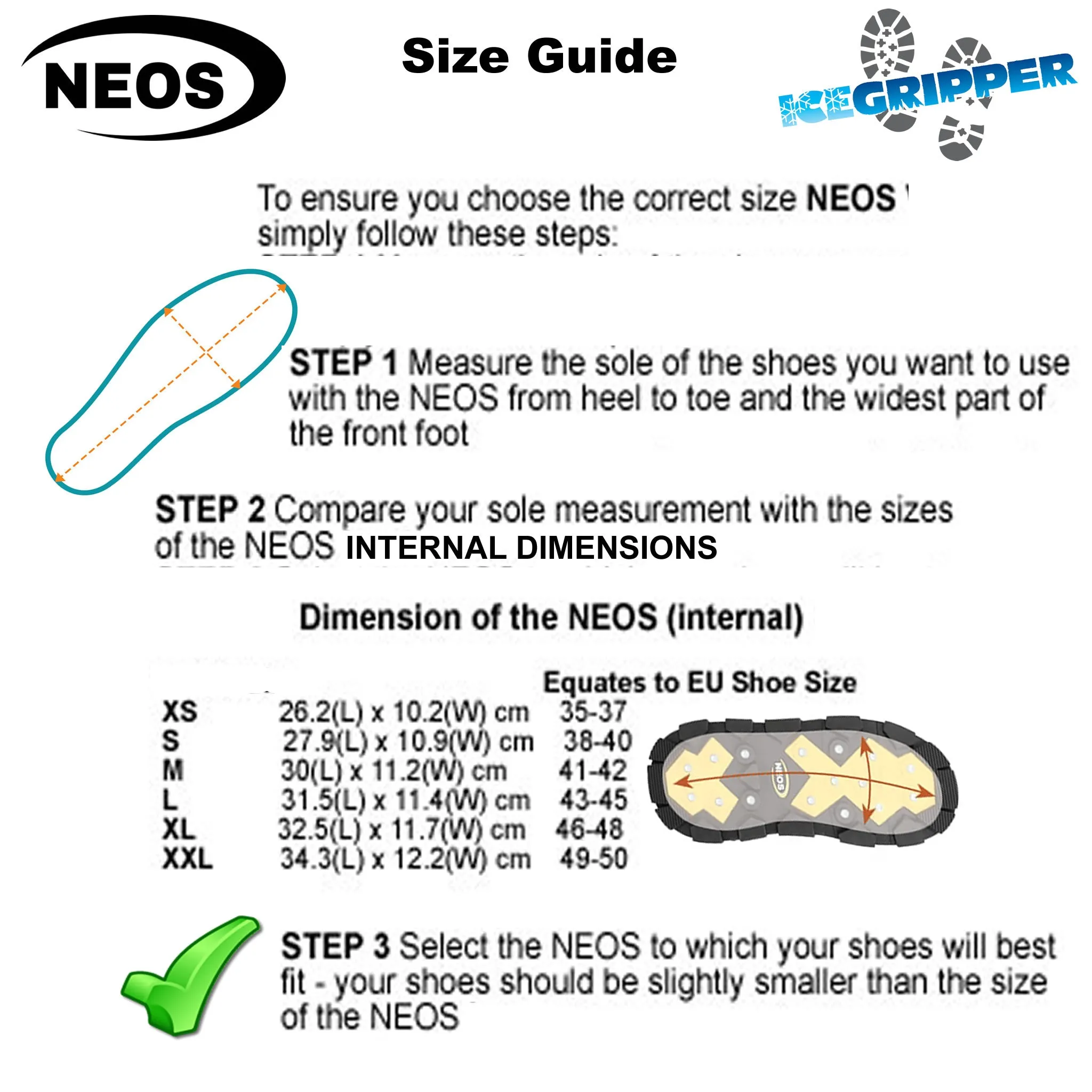 Neos Navigator GT Insulated Overboot, Glacier Trek Outsoles