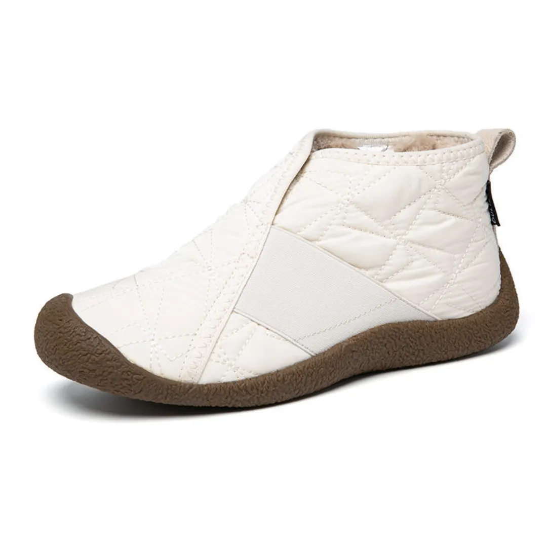 OCW Orthopedic Women Ankle Boots Waterproof Warm Fur Casual Vintage Snow Boots