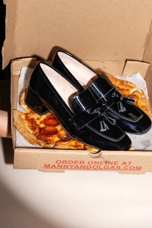 Patricia Green - Beckham Block Heel Tassel Loafer