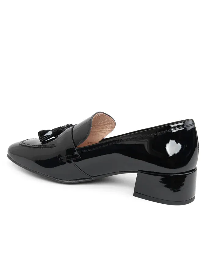 Patricia Green - Beckham Block Heel Tassel Loafer