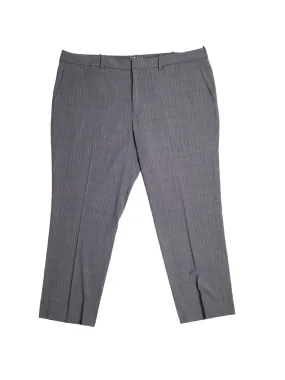 Perry Ellis Portfolio Men's Modern Fit Resolution Suit Dress Pants Grey 36 x 32