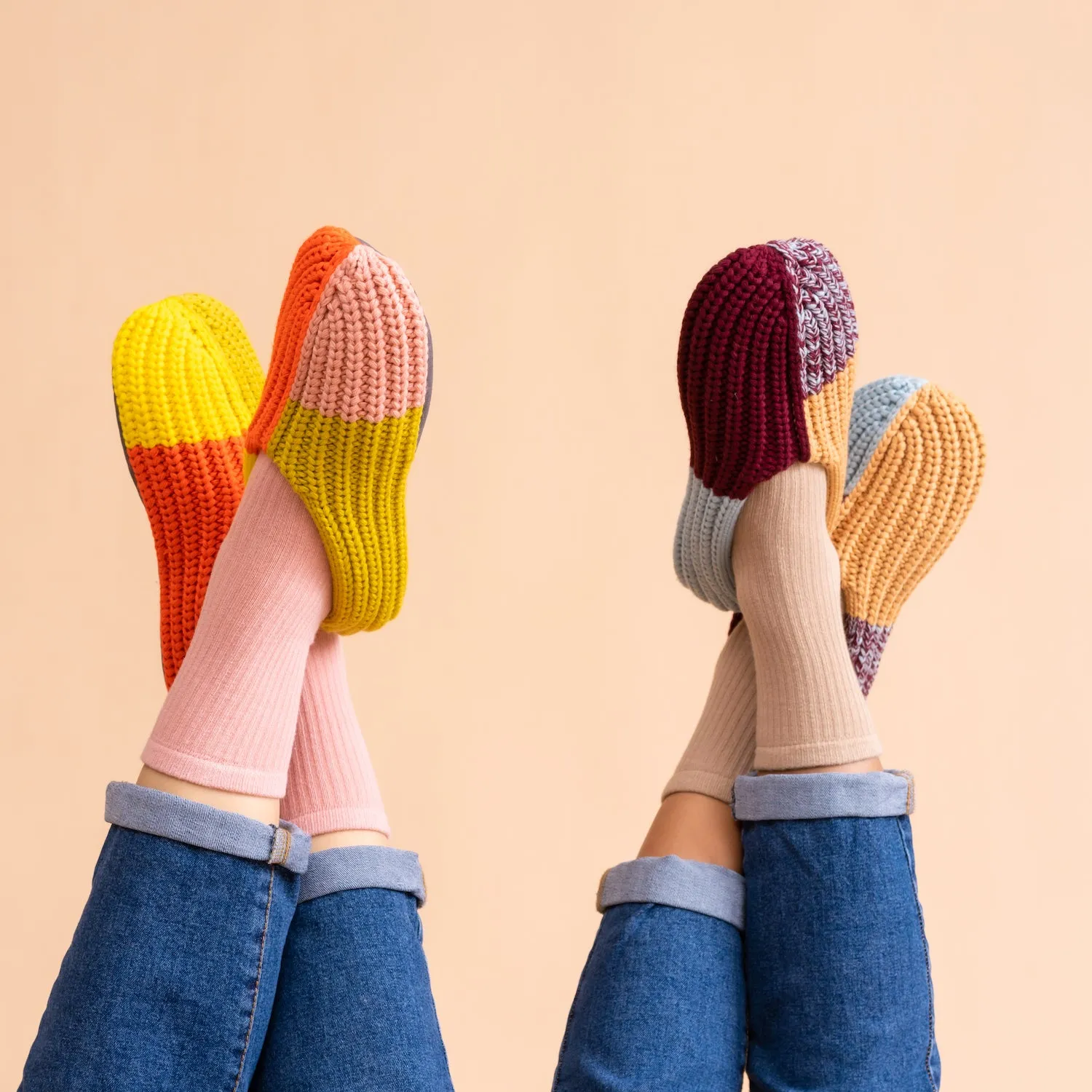 Quattro Knit Slippers
