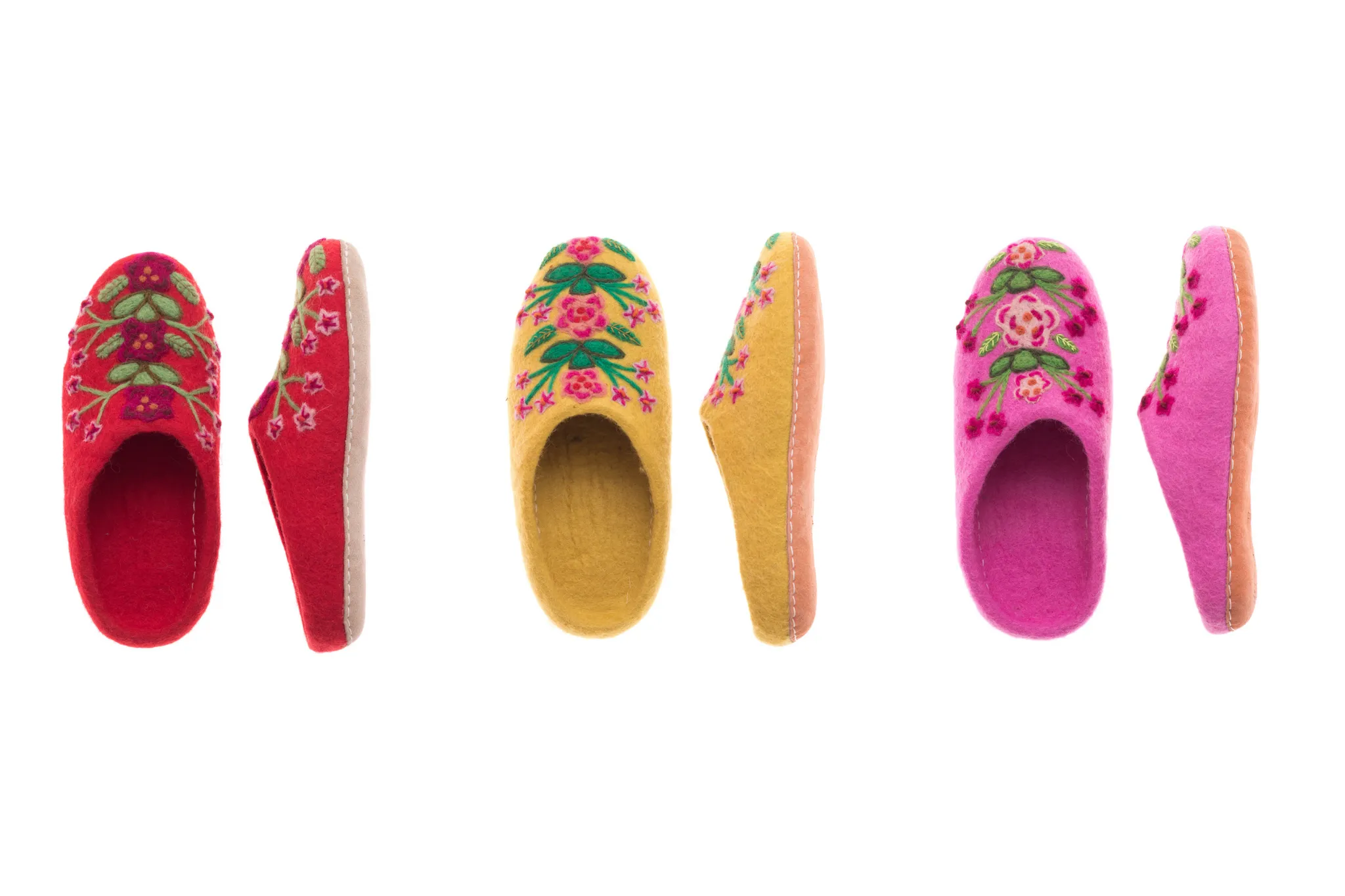 Secret Garden Slippers Pink