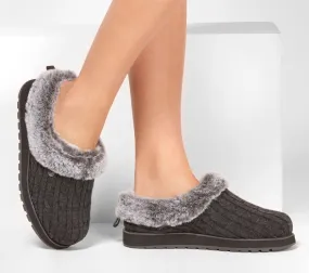 Skechers BOBS Keepsakes Ice Angel Slippers 31204 Charcoal