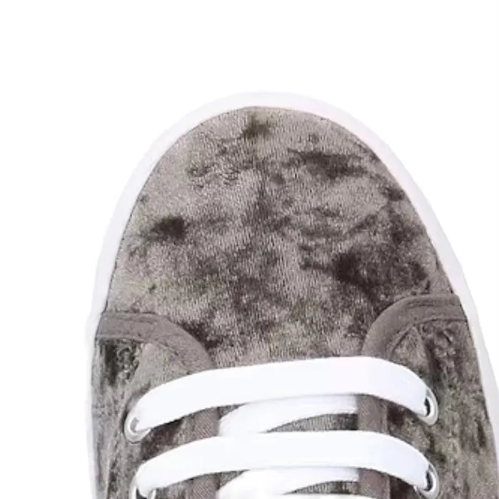 Smoked Lace Up Platform Sneakers