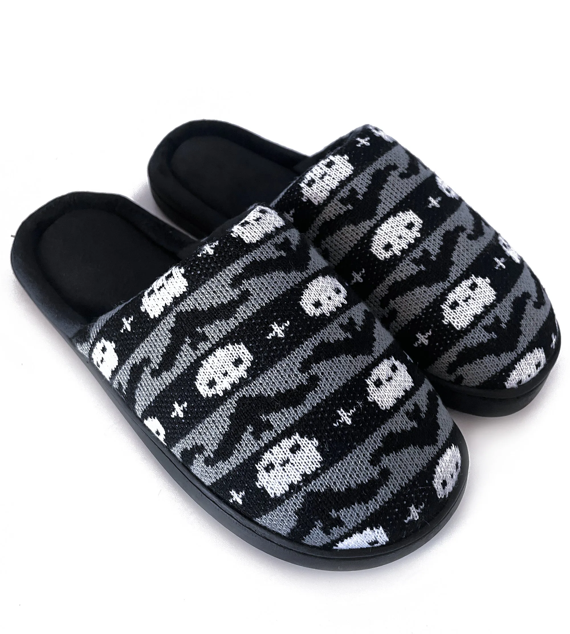 Spooky Knit Slippers