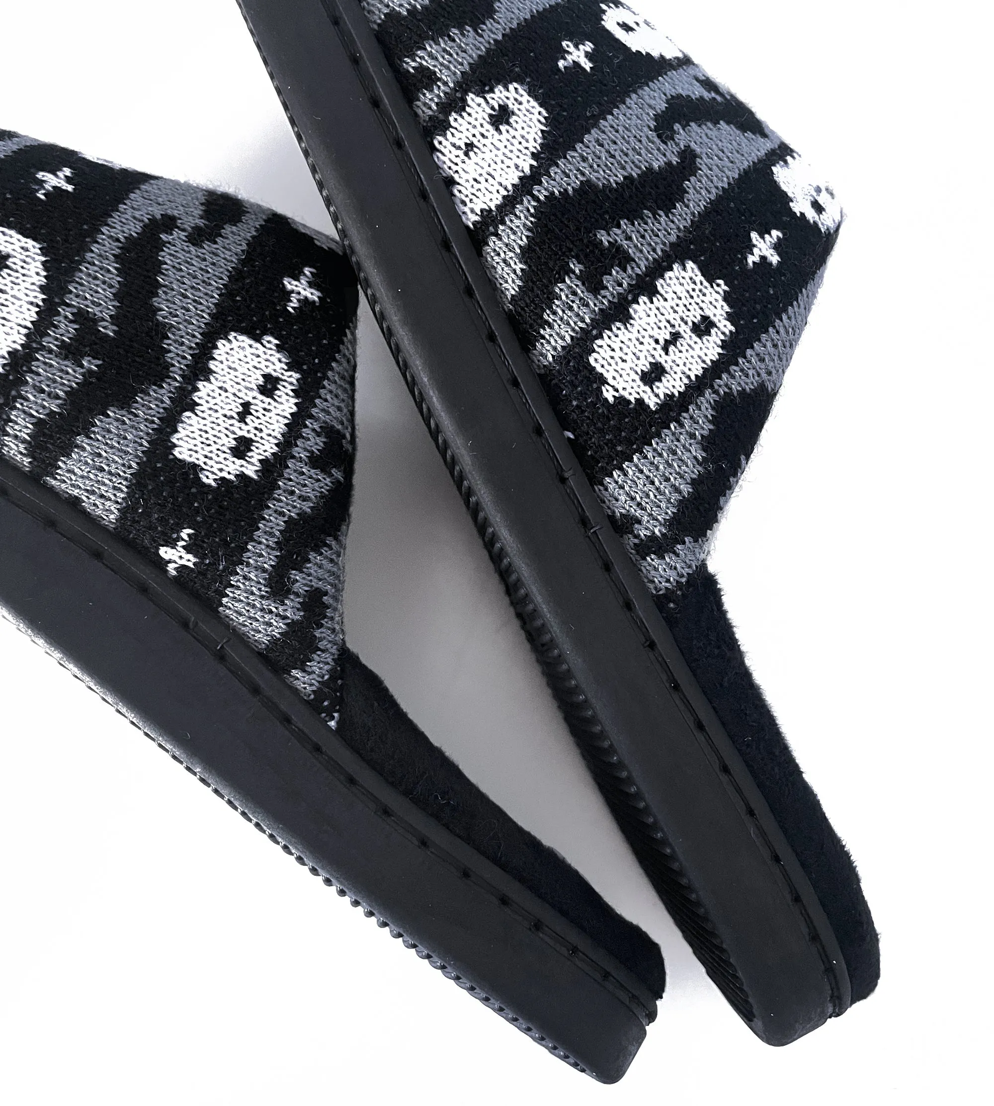Spooky Knit Slippers