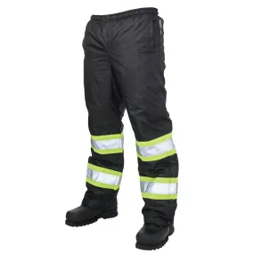 Tough Duck Men's s614 Hi Vis Safety Snow Pants 300D Poly Oxford Insulated Reflective | Sizes XS-5XL