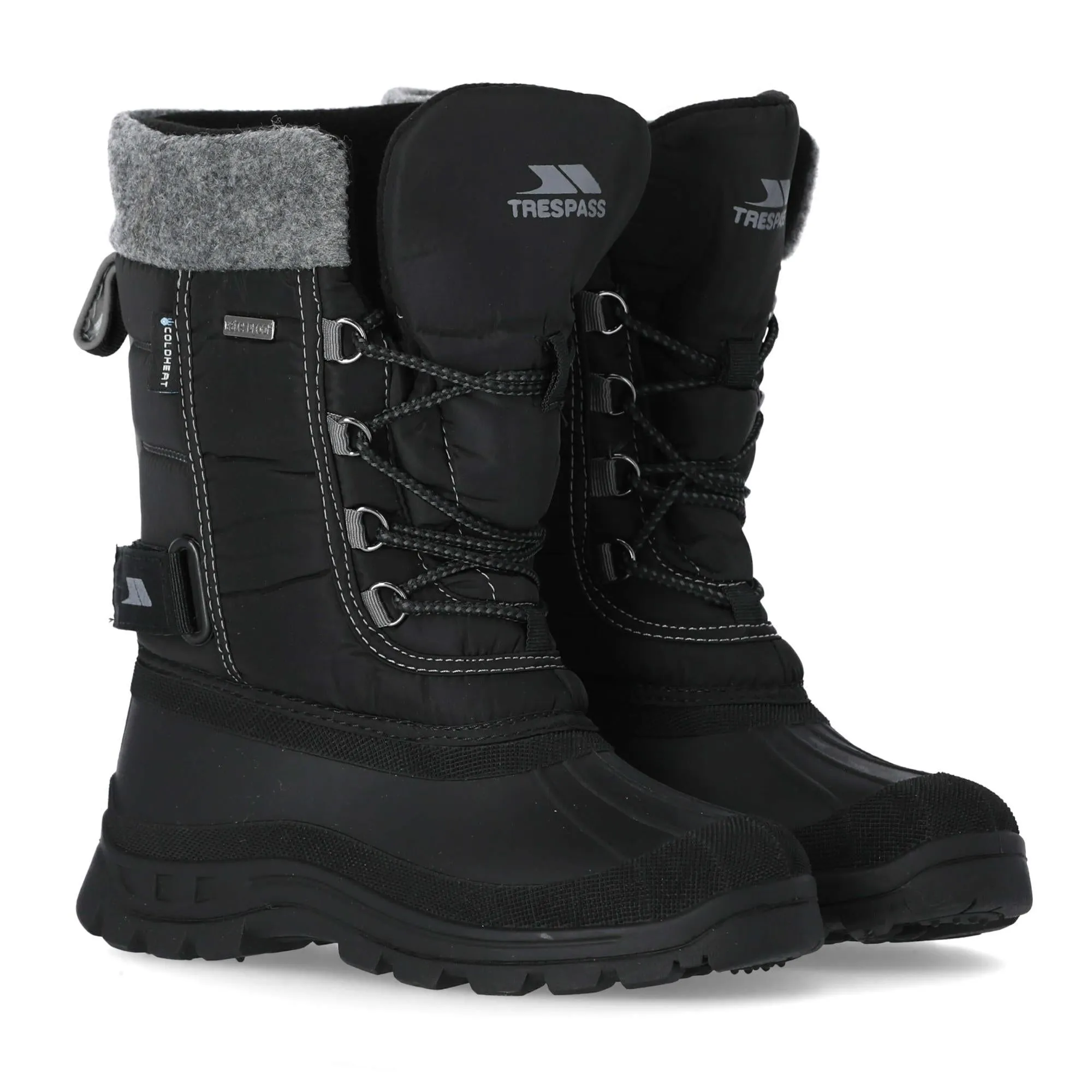 Trespass Kids Strachan Insulated Snow Boots