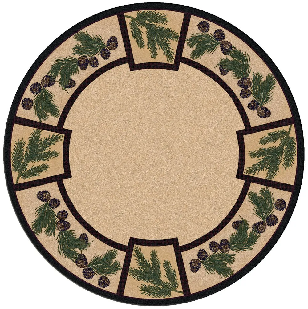 Valley Forest Pine Cone Rugs