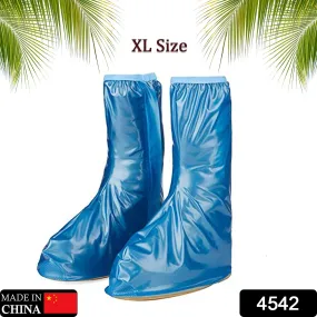 Waterproof Shoe Covers, Plastic, Pink XL