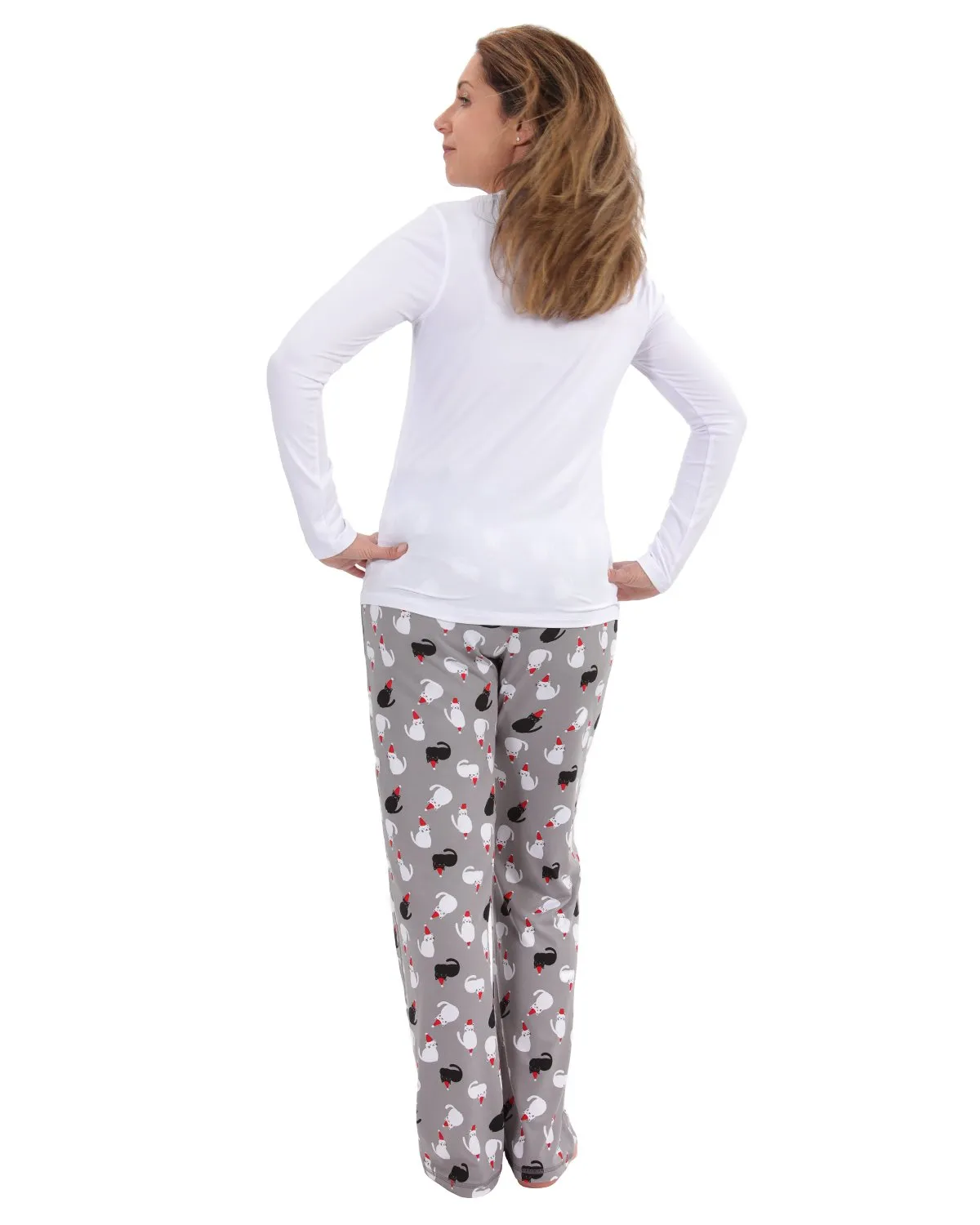 Women's Christmas Dear Santa I Can Explain Two-Piece PJ Set