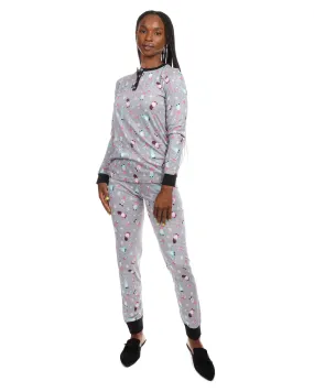 Women's Holiday Gnomes Two-Piece PJ Set in a Bag
